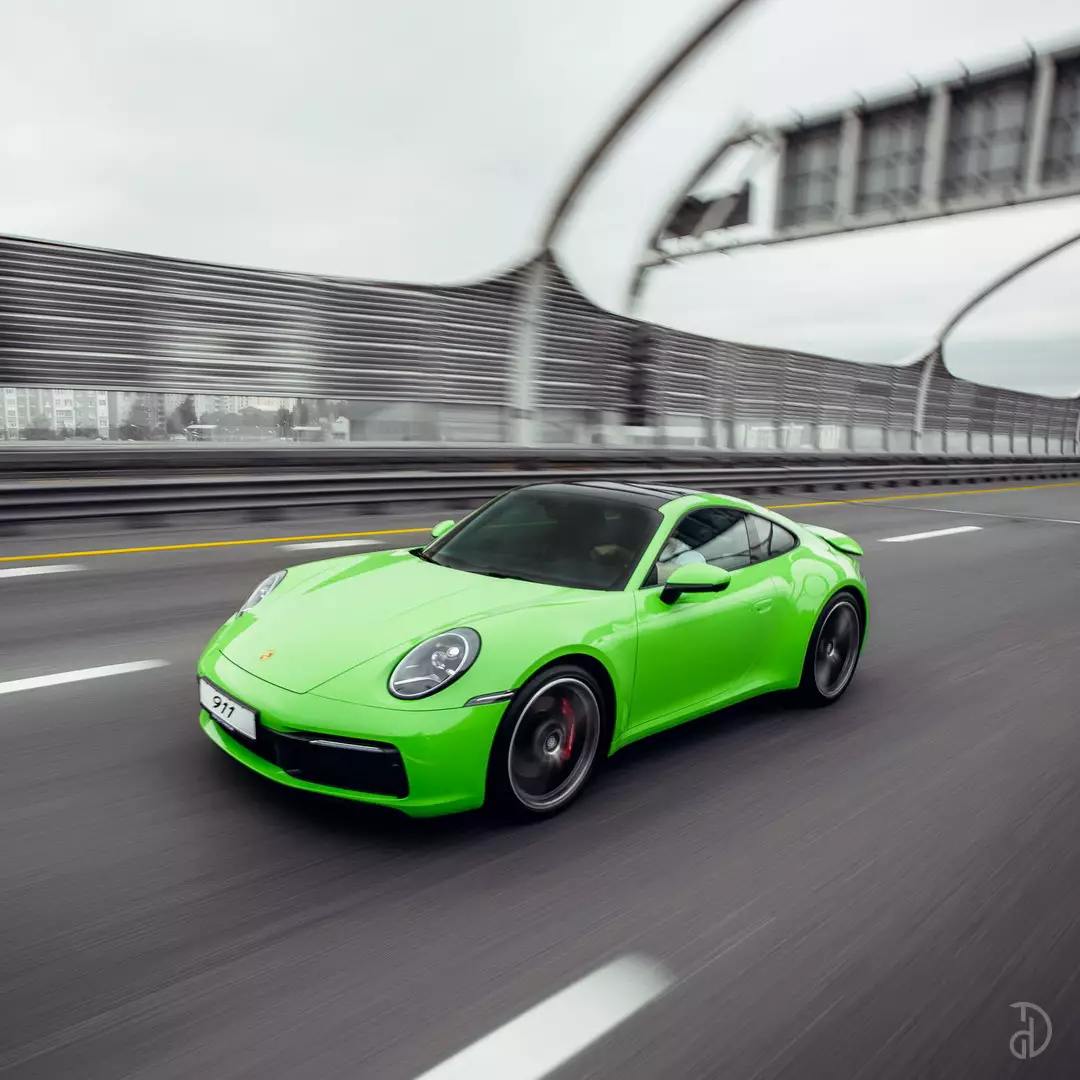 Аренда Porsche 911 Carrera 4S 992 в СПб без водителя. Прокат Порше 911  карера