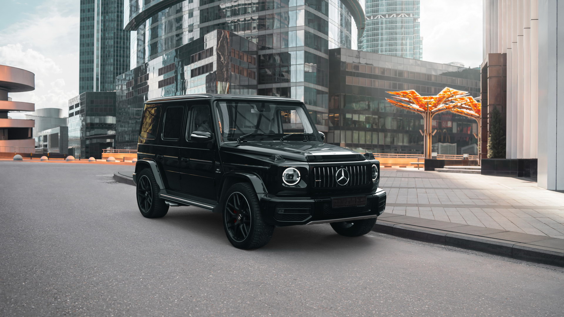 Аренда Гелендвагена Mercedes G 63 AMG (глянцевый) в Москве